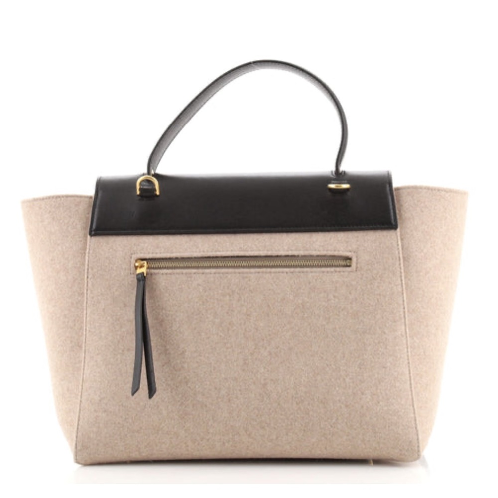 Celine Belt Bag Felt and Leather - Picture 2 of 6
